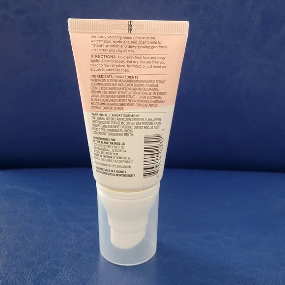 ACURE Seriously Soothing Watermelon Rose Water Fine Mist New - Picture 7 of 9